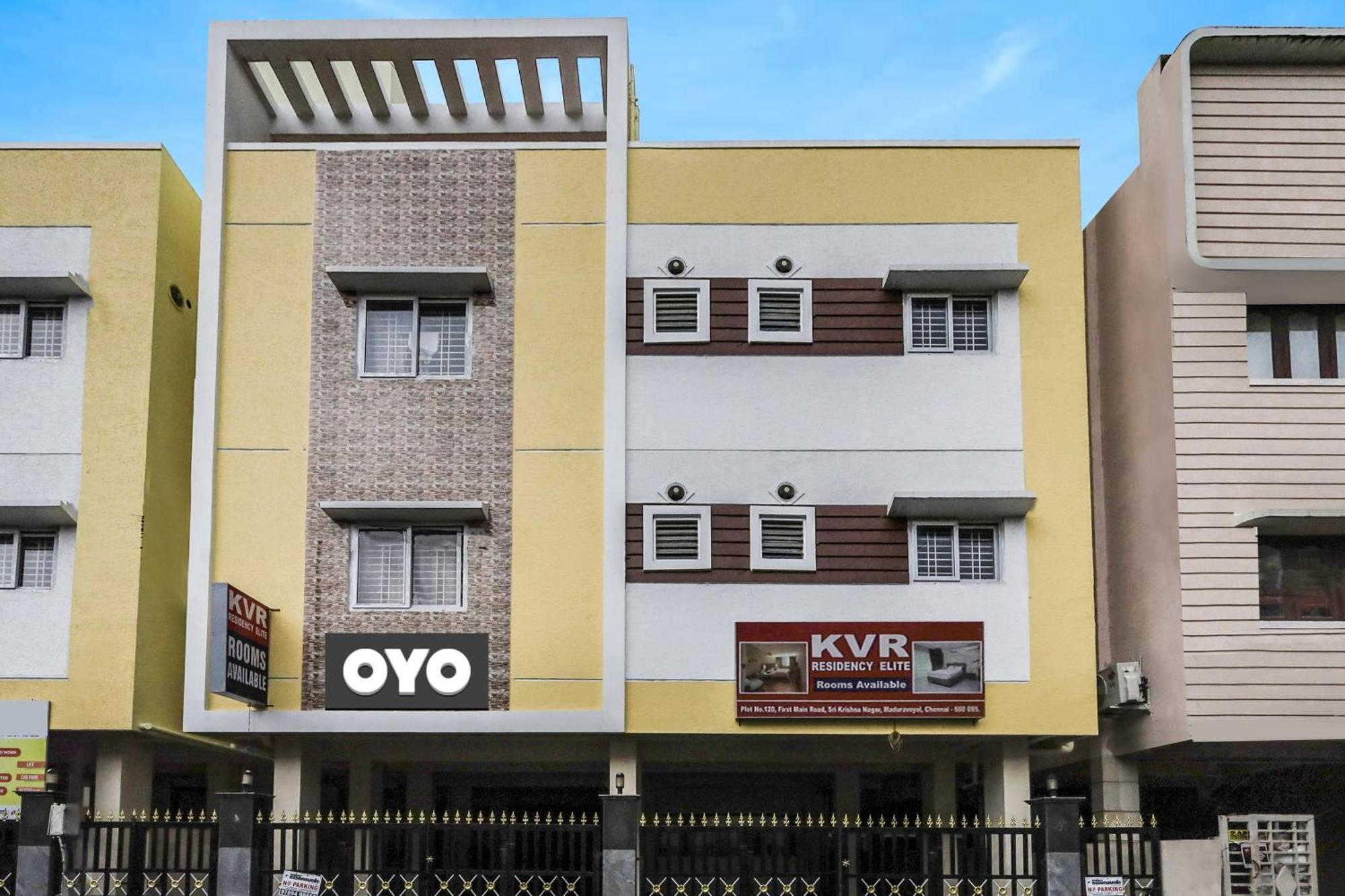 Hotel O K V R Residency - Elite 첸나이 외부 사진